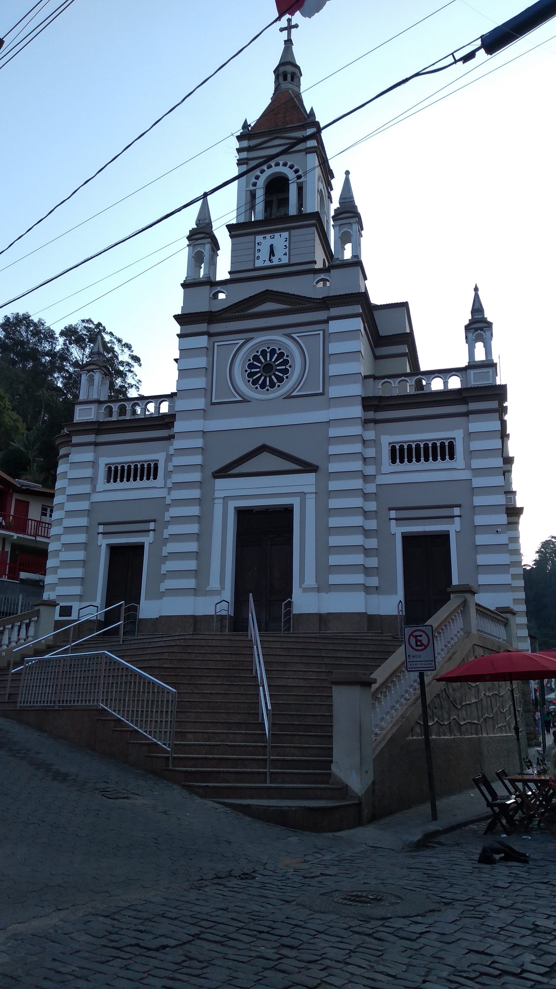 Fachada da Igreja Matriz de Santa Teresa, Espírito Santo